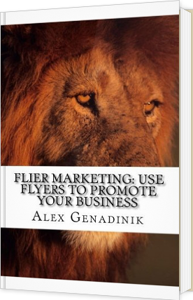 flier marketing book