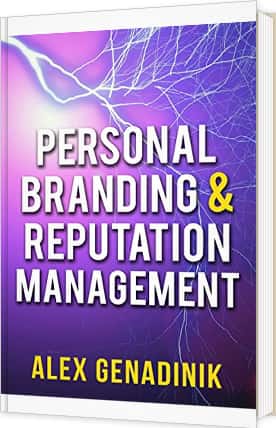 Personal branding and reputation management book